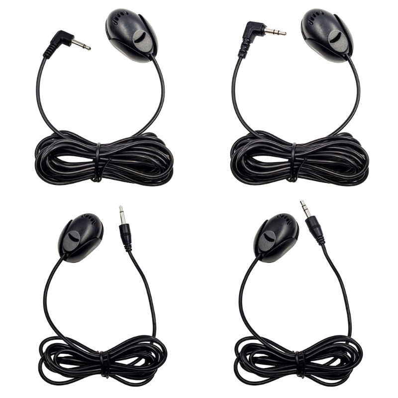 Audiophile Headphone Wired - 外部マイク付きカーオーディオマイク,ヘッドユニット,Bluetooth対応,ステレオラジオ,GPS, DVD, Mikrofo,マイクロ,3.5mm