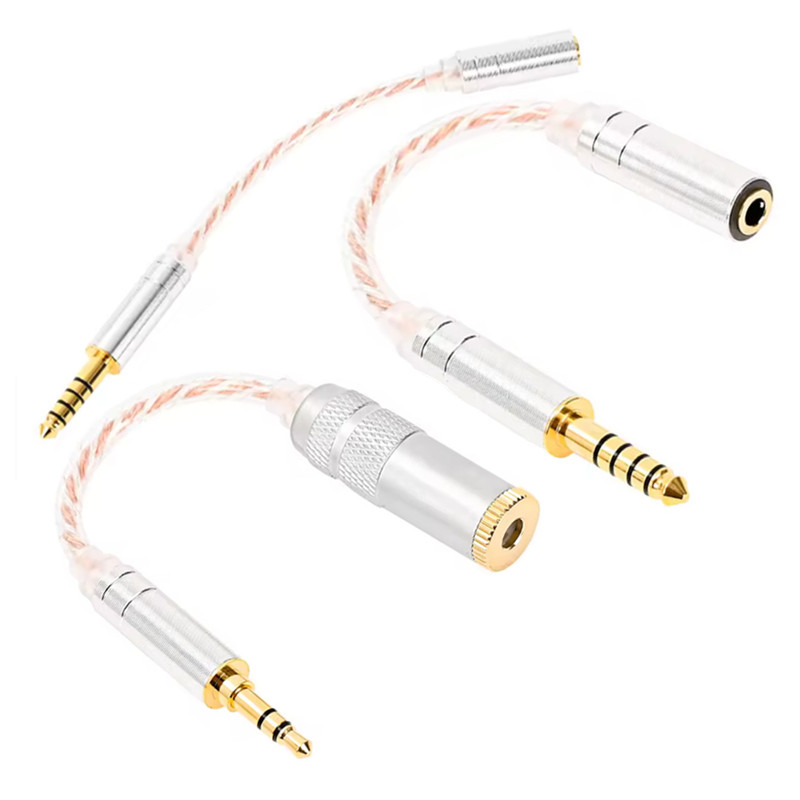 Cable Extension 3.5 - HiFiman バランス変換ケーブルアダプタ ZX300A HiFi バランスオーディオワイヤー 4.4/3.5/2.5