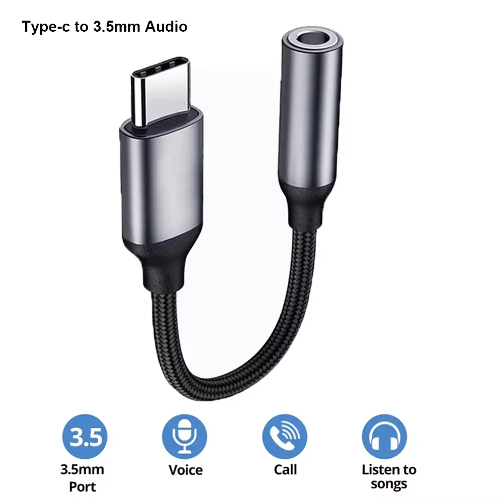 Audiophile Headphone Wired - USB C 3.5mmオーディオアダプター USB Type C