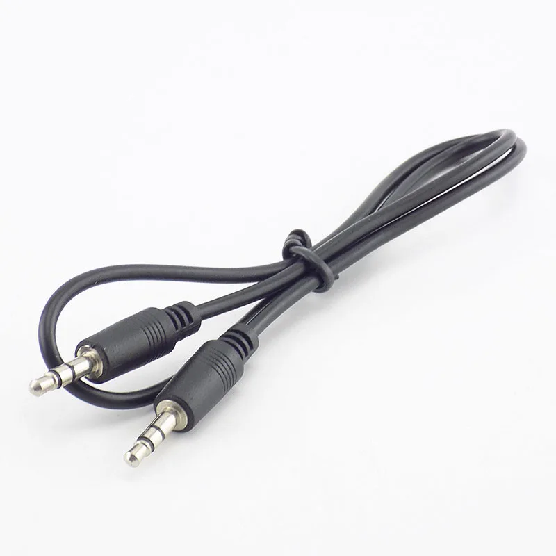 ブラック 3.5 ミリメートルジャックオーディオラインオス  - Cable Extension 3.5 のレビューと価格