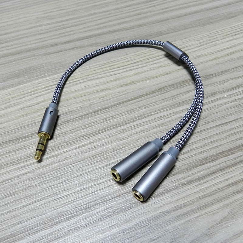 3.5 ミリメートルオーディオスプリッター Y ジャック 1 - Earphone Splitter Jack のレビューと価格