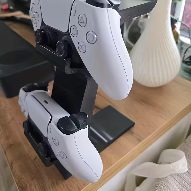 新しい3-in-1デスク用コントローラースタンド、ヘッドセッ - Headphone Stand Desk のレビューと価格