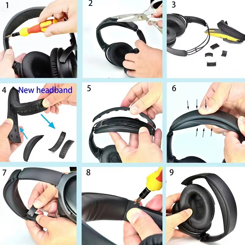 取り外し可能なヘッドバンド Bose QuietComfor - Bose Headphone Qc45 のレビューと価格