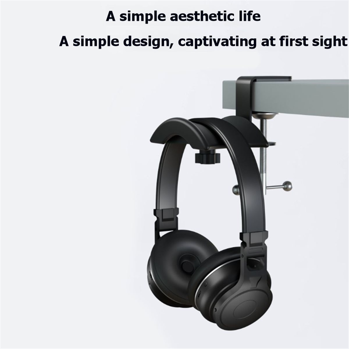 DT75BG 調整可能回転式アームクランプ PC ゲーミング - Headphone Stand Desk のレビューと価格