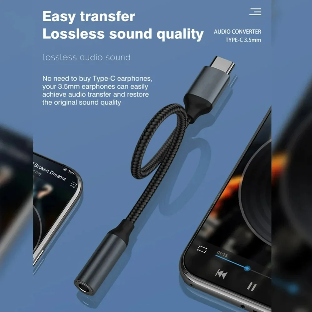 USB C 3.5mmオーディオアダプター USB Type - Audiophile Headphone Wired のレビューと価格
