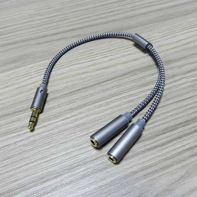 1 個 3.5 ミリメートルオーディオスプリッタ Y ジャッ - Earphone Splitter Jack のレビューと価格