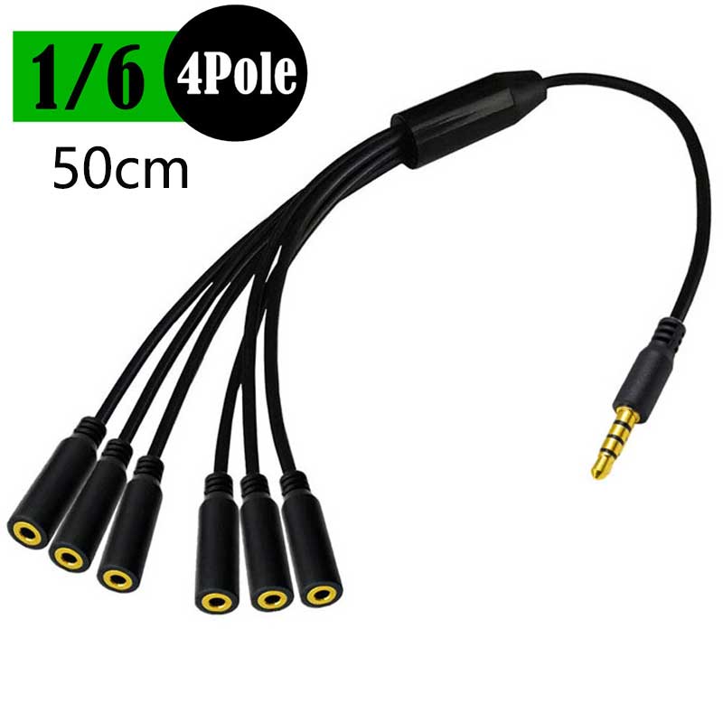3.5 ミリメートルイヤホンスプリッター Audeo ジャッ - Earphone Splitter Jack のレビューと価格