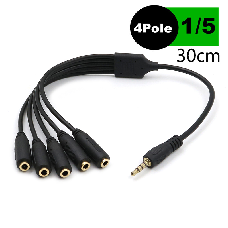 3.5 ミリメートルイヤホンスプリッター Audeo ジャッ - Earphone Splitter Jack のレビューと価格