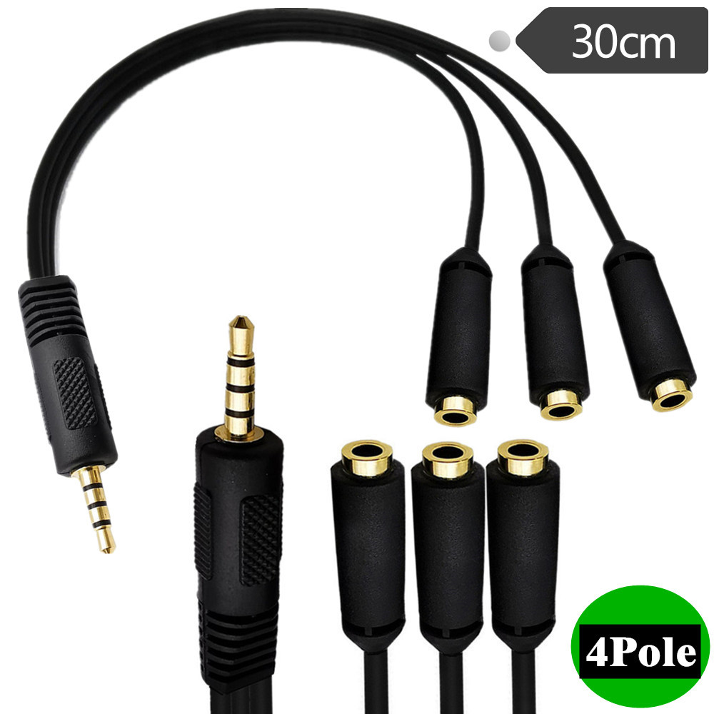3.5 ミリメートルイヤホンスプリッター Audeo ジャッ - Earphone Splitter Jack のレビューと価格