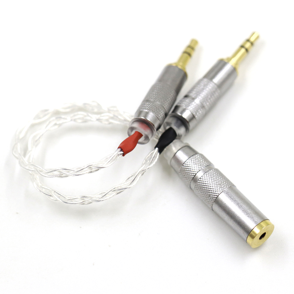 HiFi 単結晶銅銀メッキ 2x3.5mm オス - 2.5 - Cable Extension 3.5 のレビューと価格